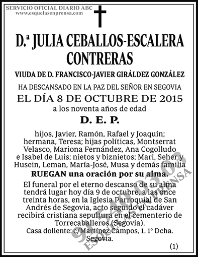 Julia Ceballos-Escalera Contreras